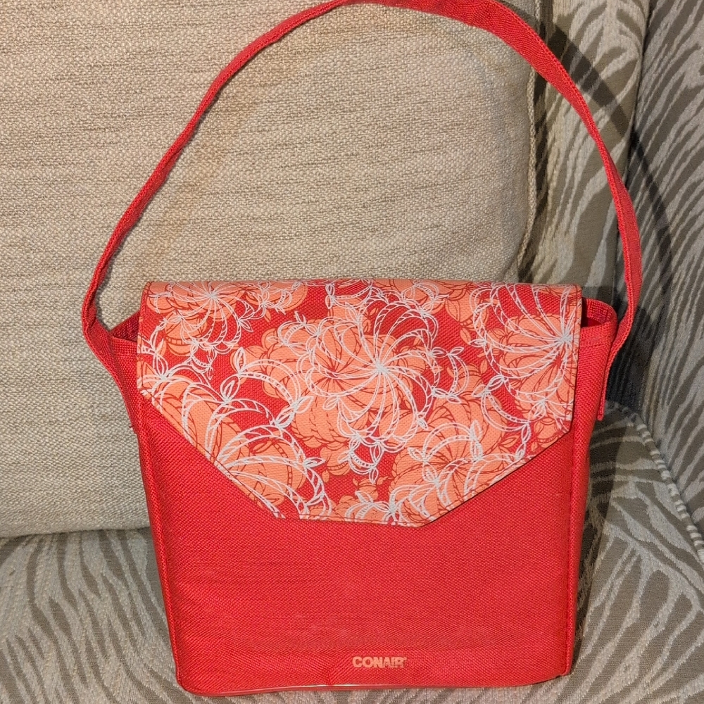 Conair Spiral Heat Rollers In Carrying Case